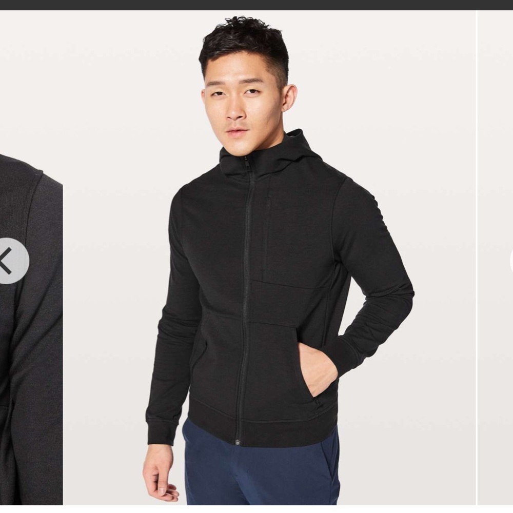 Lululemon City Sweat Zip Hoodie
Black